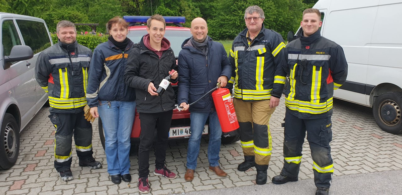 Üben für den Ernstfall – Die Feuerwehr zeigt, wie es geht! – Mistelbach an  der Zaya im Weinviertel